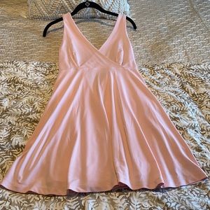 Size small pink backless dress